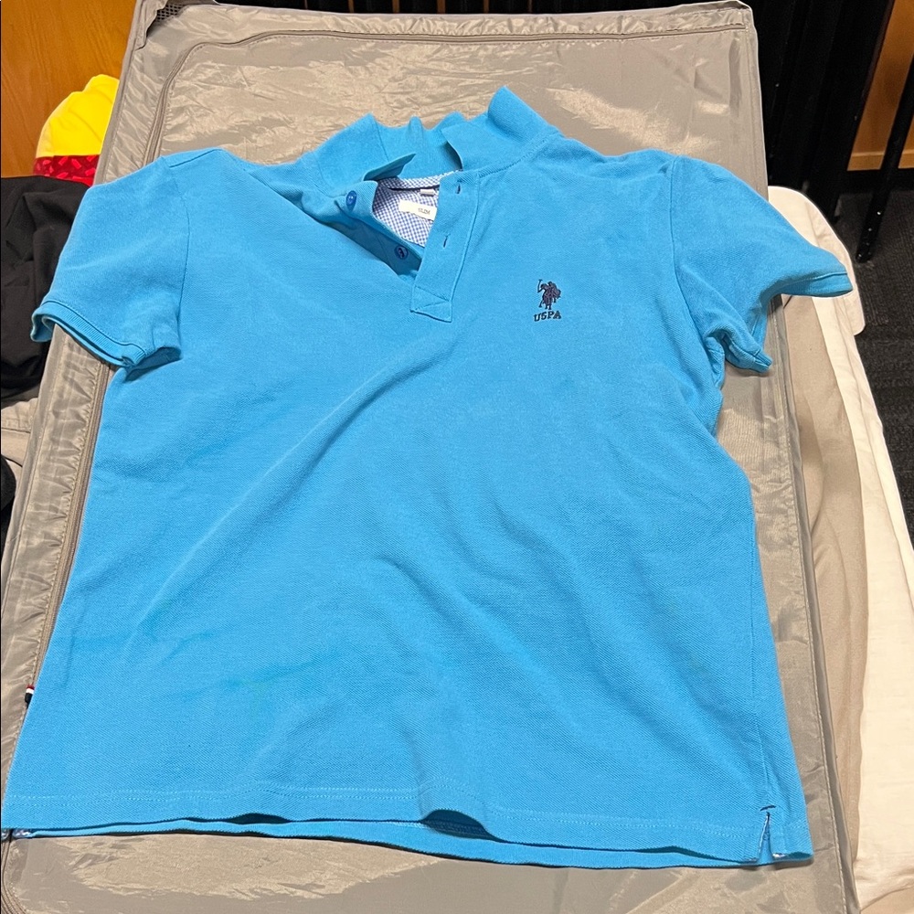 U.S. Polo Assn. Vibrant Blue Kids Polo Shirt